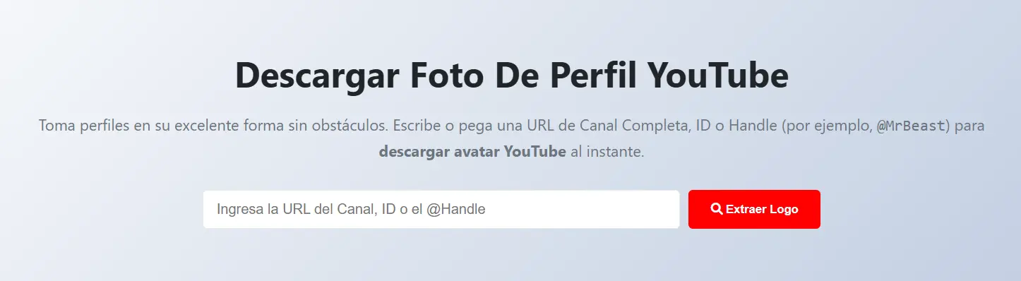Descargar Foto De Perfil YouTube