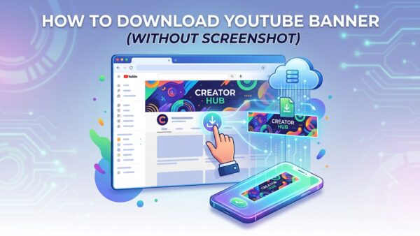 How to Download YouTube Banner Without Screenshot