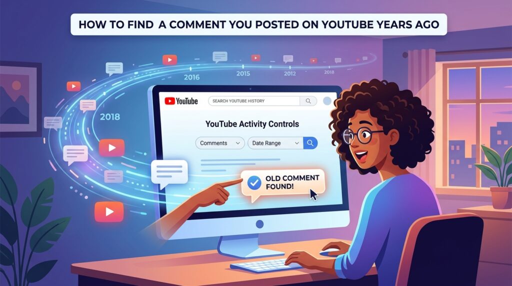 Find Youtube Comment Years Ago