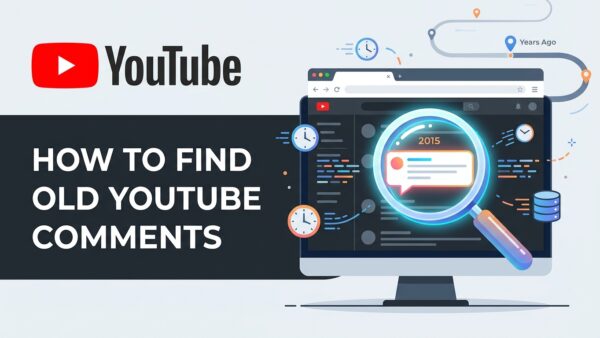 How to Find a Comment You Posted on YouTube Years Ago