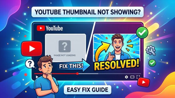 YouTube Thumbnail Not Showing? Here’s How to Fix It Properly