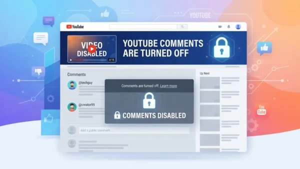 Why Are All My YouTube Comments Turned Off? Causes & Fixes
